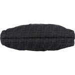 Fendi Monogram Zucca Canvas Chef Hobo Shoulder Bag - vintageandkickz