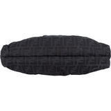 Fendi Monogram Zucca Canvas Chef Hobo Shoulder Bag - vintageandkickz