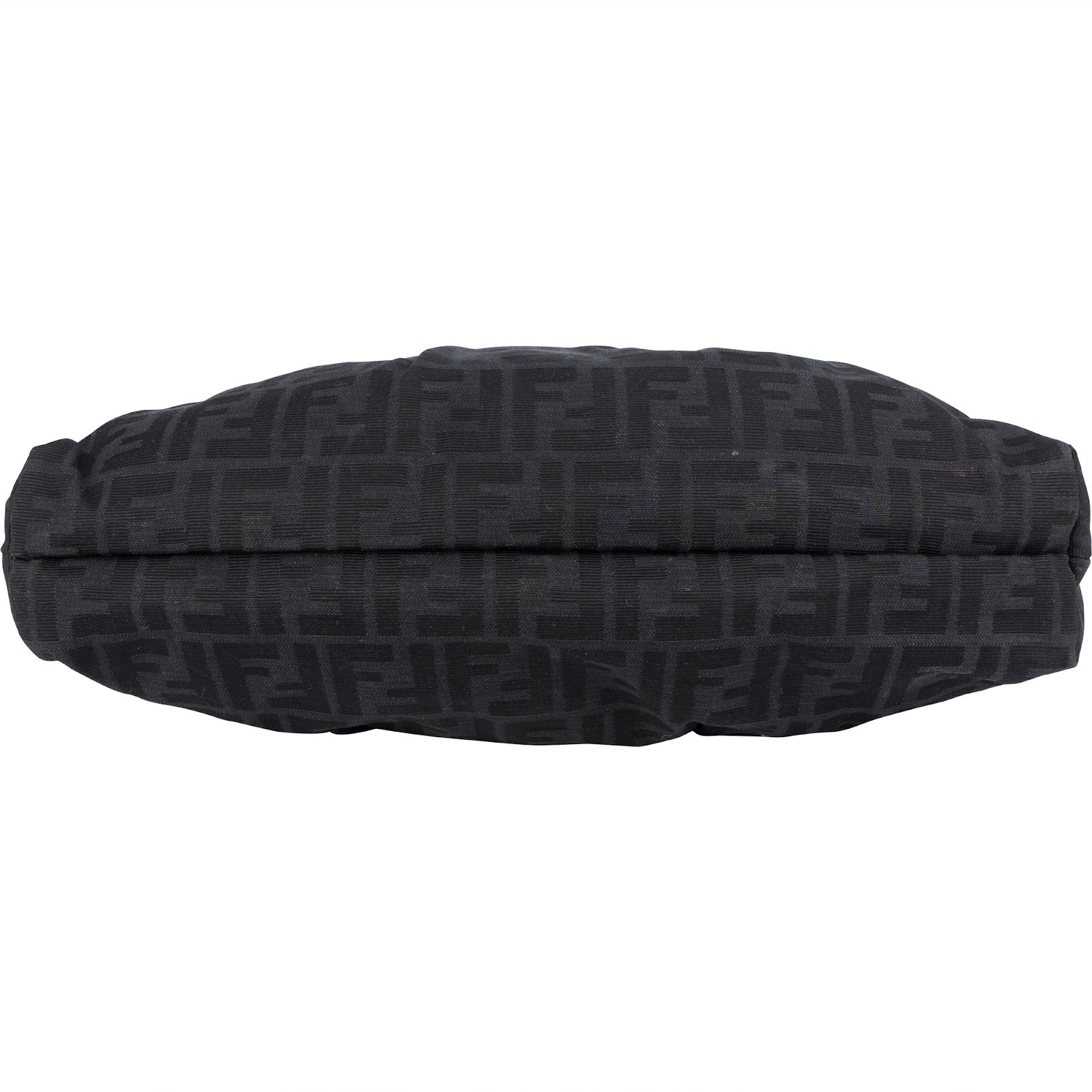 Fendi Monogram Zucca Canvas Chef Hobo Shoulder Bag - vintageandkickz