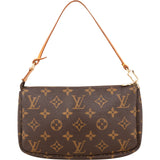 Louis Vuitton Monogram Canvas Pochette Accessoires Handbag