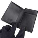 Montblanc Black Leather Meisterstück Card Holder Wallet