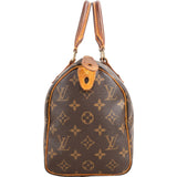 Louis Vuitton Monogram Canvas Speedy 25 Handbag