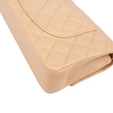 Chanel Quilted Lambskin Medium Double Flap Shoulder Bag