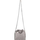 Stella McCartney Shaggy Falabella Mini Fold Over Tote Crossbody Bag