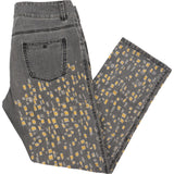 Chanel Light Ripped Print  Denim Details Jeans (FR 38 / DE 36)