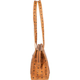 MCM Monogram Visetos Tote Shoulder Bag
