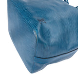 Louis Vuitton Blue Epi Leather Sac Noé Petit Shoulder Bag