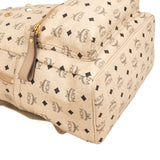 MCM Monogram Visetos Leather Stark Studded Backpack
