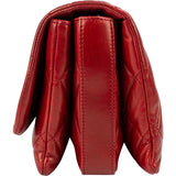 Chanel Quilted Lambskin Single Flap Crossbody Bag