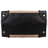 Céline Tricolor Leather Luggage Handbag
