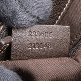Gucci Monogram GG Canvas Web Hobo Shoulder Bag