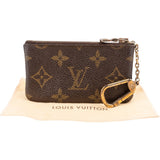 Louis Vuitton Monogram Canvas Pochette Cles Key Pouch
