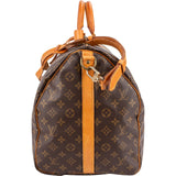 Louis Vuitton Monogram Canvas Keepall 55 Bandoulière Travel Bag