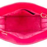 Saint Laurent Pink Leather Sac De Jour Handbag