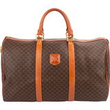 Celine Monogram Macadam Canvas Boston 45 Travel Bag