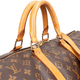 Louis Vuitton Monogram Canvas Keepall 55 Bandoulière Travel Bag
