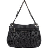 Miu Miu Matelassé Leather Hobo Shoulder Bag