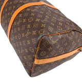Louis Vuitton Monogram Canvas Keepall 50 Bandoulière Travel Bag