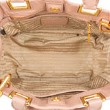 Prada Pink Calf Leather Bonnie Handbag