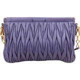 Miu Miu Matelassé Nappa Leather Clutch Crossbody Bag