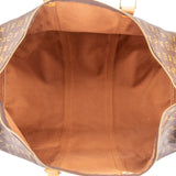 Louis Vuitton Monogram Canvas Keepall 60 Bandoulière Travel Bag