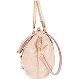 Miu Miu Vitello Lux Satchel City Handbag - vintageandkickz