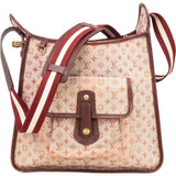 Louis Vuitton Monogram Mini Lin Besace Mary Kate Crossbody Bag