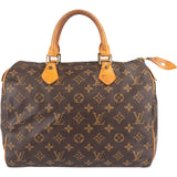 Louis Vuitton Monogram Canvas Speedy 30 Handbag