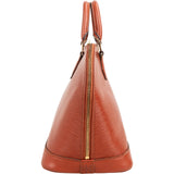 Louis Vuitton Brown Epi Leather Alma PM Handbag