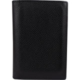 Hermès Noir Epsom Leather Card Holder Wallet