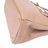 Prada Pink Saffiano Leather Galleria Handbag