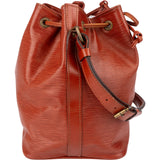 Louis Vuitton Kenyan Brown Epi Leather Sac Noé Petit Shoulder Bag
