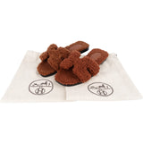 Hermès Brown Leather Teedy Oran Sandals (35,5)