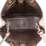 Christian Dior Grained Calfskin Diorissimo Medium Shoulder Bag