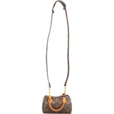 Louis Vuitton Monogram Canvas Mini Speedy Crossbody Handbag