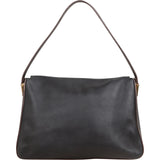 Fendi Black Leather Mamma Baguette Shoulder Bag