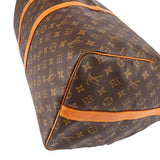 Louis Vuitton Monogram Canvas Keepall 55 Bandoulière Travel Bag