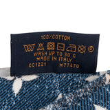 Louis Vuitton Denim Monogram Headband Hair Accessory M77470