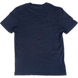 Louis Vuitton Navy Wool Embroidered Emblem T-Shirt (S)