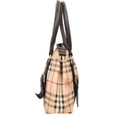 Burberry Nova-Check Monogram Brooke Satchel Handbag
