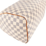 Louis Vuitton Monogram Damier Azur Canvas Speedy 30 Handbag