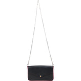 Louis Vuitton Noir Epi Leather Pochette Felicie Crossbody Bag
