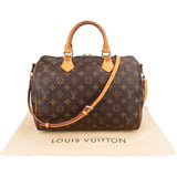 Louis Vuitton Monogram Canvas Speedy 30 Bandoulière Crossbody Handbag
