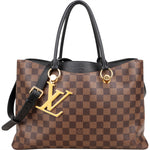 Louis Vuitton Monogram Damier Ebene Riverside Handbag - vintageandkickz
