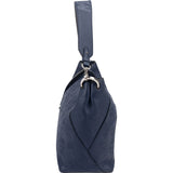 MCM Visetos Monogram Debossed Leather Hobo Shoulder Bag