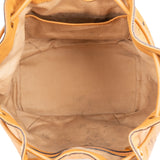 MCM Monogram Visetos Heritage Drawstring Bucket Crossbody Bag