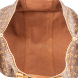 Louis Vuitton Monogram Canvas Keepall 50 Bandoulière Travel Bag