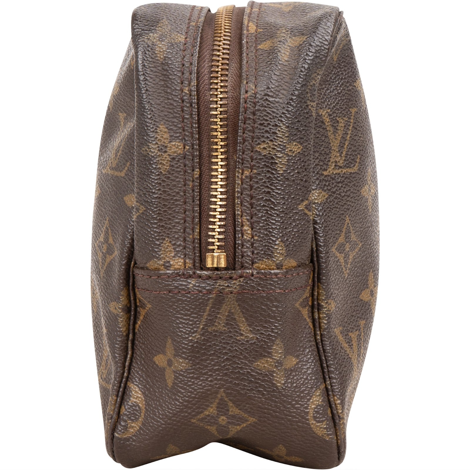Louis Vuitton Monogram Canvas Trousse Toilette 28 Clutch - vintageandkickz