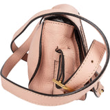 Chloé Grained Calfskin Mini Marcie Saddle Crossbody Bag