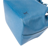 Louis Vuitton Blue Epi Leather Sac Noé Petit Shoulder Bag